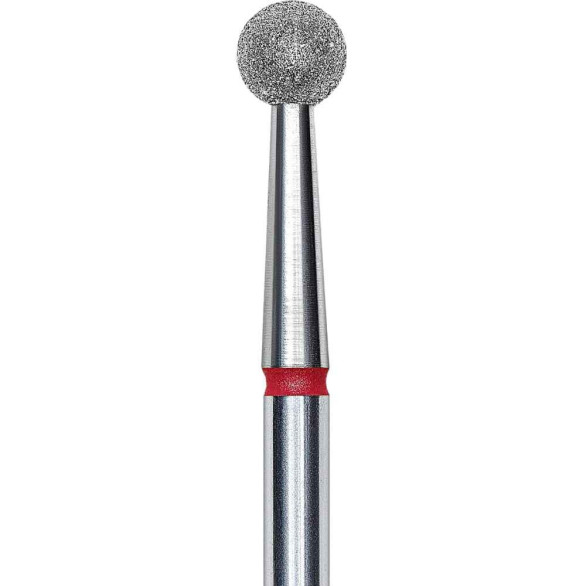STALEKS PRO Broca Diamantada Esférica EXPERT Vermelha 4 mm
