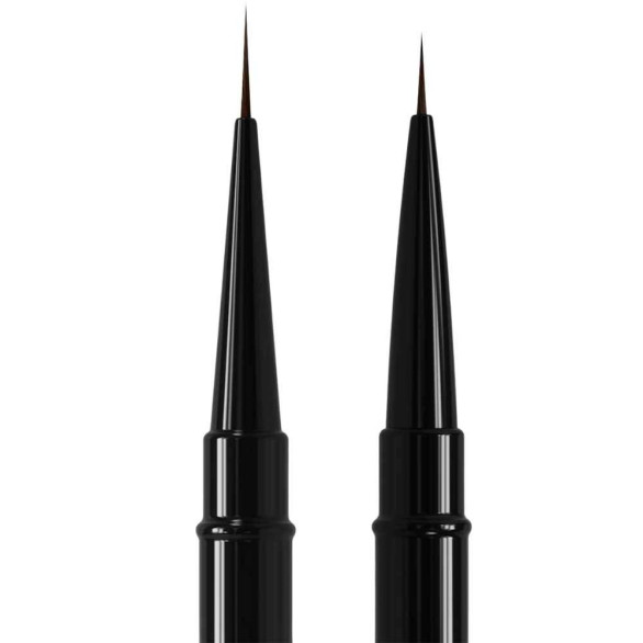 STALEKS PRO Pincel Duplo EXPERT Liner 7 mm / 10 mm para Nail Art
