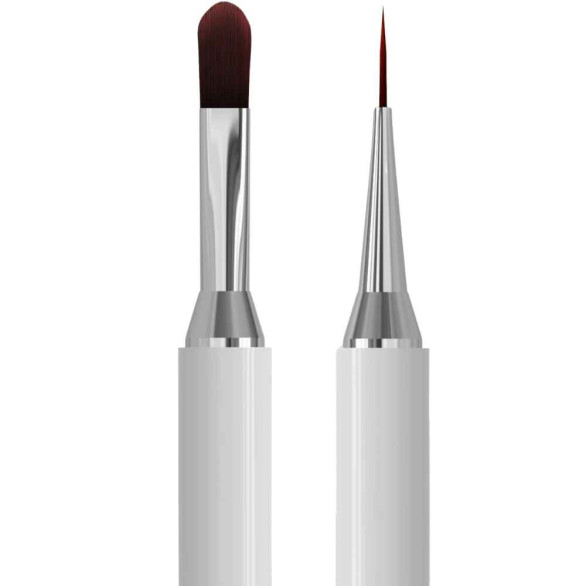 STALEKS EXCLUSIVE 06/11 Pincel Dupla Face Gel 11 mm / Liner 12 mm