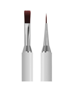 STALEKS EXCLUSIVE 08/03 Pincel Dupla Face Gel 10 mm / Liner 10 mm