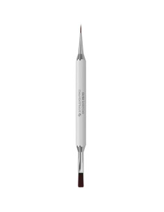 STALEKS EXCLUSIVE 08/03 Pincel Dupla Face Gel 10 mm / Liner 10 mm 2