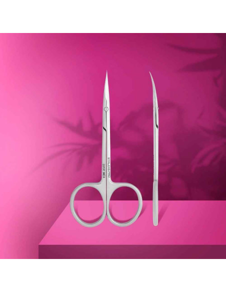 STALEKS EXPERT 50 TYPE 3 Tesoura Profissional de Cutículas com Lâminas Curvas