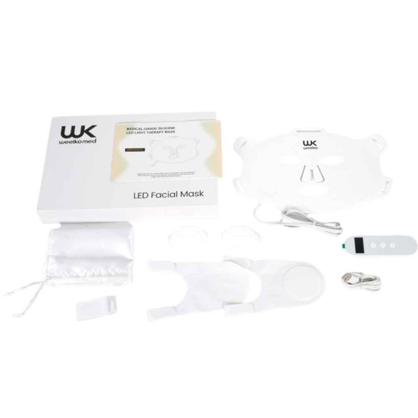 WEELKO G15 LED FACIAL MASK – Máscara Facial de Fototerapia LED