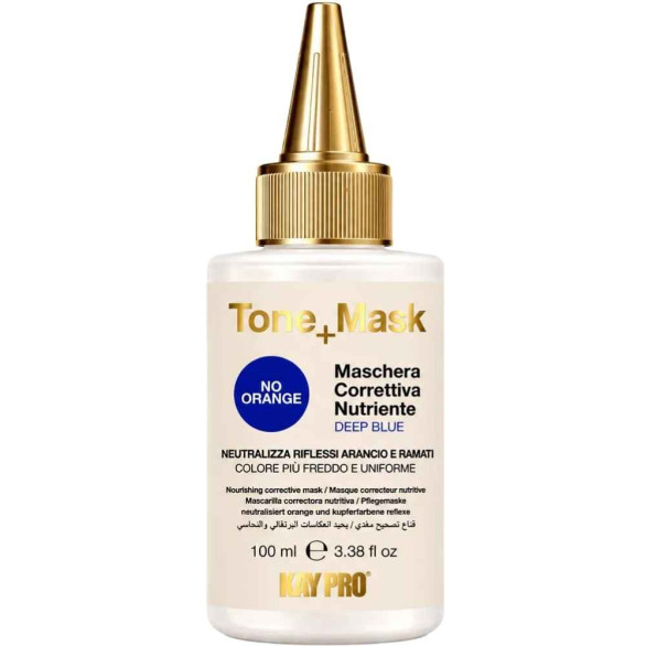 Máscara Capilar Tone + Mask No Orange Azul Escuro 100 ml