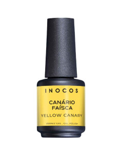 Canário Faísca Verniz Gel 15ml - Inocos