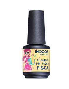 Verniz Gel A Moda do Pisca Pisca 15ml  - Meu Querido Mês de Agosto INOCOS