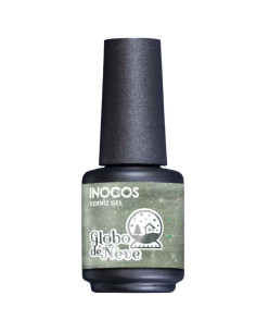 Verniz Gel Inocos Verde Seco Globo de Neve 15ml