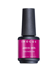 Verniz Gel O Arco Iris 15ml - Inocos Coleção de Natal "A minha coisa favorita"