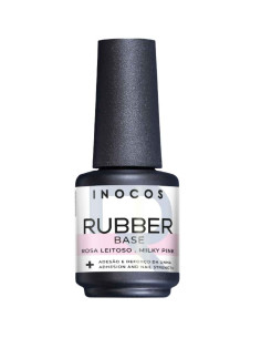 INOCOS Rubber Base Rosa Leitoso 15ml
