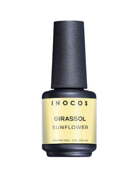 Verniz Gel Girassol 15ml - Coleção FLORA INOCOS