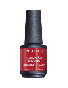 Coração D'Ouro Verniz Gel 15ml - Coleção Maria Popina - Inocos