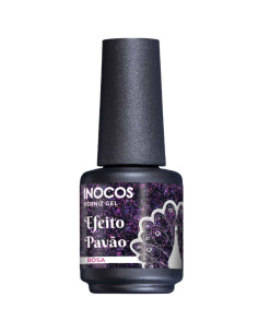 Rosa 15ml - Coleção Efeito Pavão INOCOS