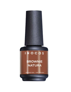 Verniz Gel Brownie Natura 15ml  - Natura Lovers Chocolate Edition INOCOS