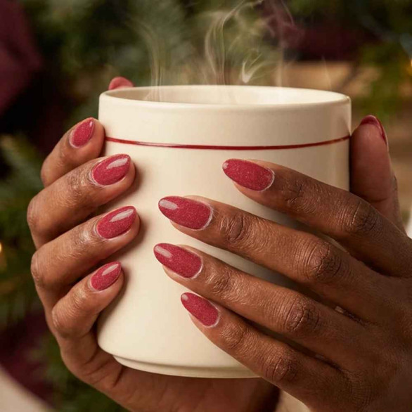 Andreia Gel Polish Celebration Edit CE3 – Vermelho Rubi Cintilante 10,5 ml