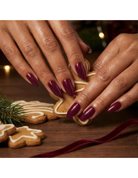 Andreia Gel Polish Celebration Edit CE5 – Bordeaux Intenso com Brilho 10,5 ml