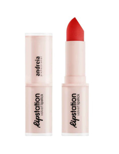 Andreia Professional Lipstation Velvet Lipstick 02 Red Express – Batom Aveludado FPS 30