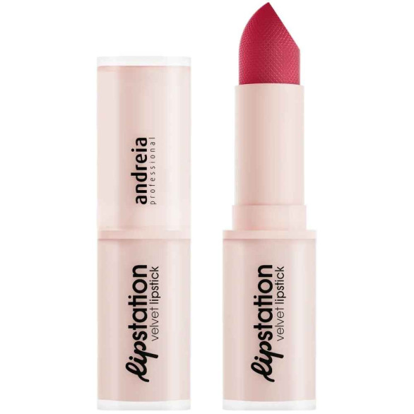 Andreia Professional Lipstation Velvet Lipstick 06 Pink City – Batom Aveludado FPS 30