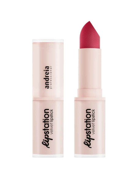 Andreia Professional Lipstation Velvet Lipstick 06 Pink City – Batom Aveludado FPS 30