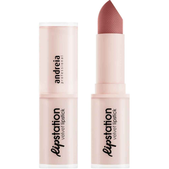Andreia Professional Lipstation Velvet Lipstick 10 Rose Avenue – Batom Aveludado FPS 30