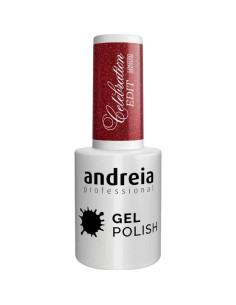 Andreia Gel Polish Celebration Edit CE3 – Vermelho Rubi Cintilante 10,5 ml