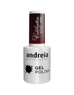 Andreia Gel Polish Celebration Edit CE5 – Bordeaux Intenso com Brilho 10,5 ml