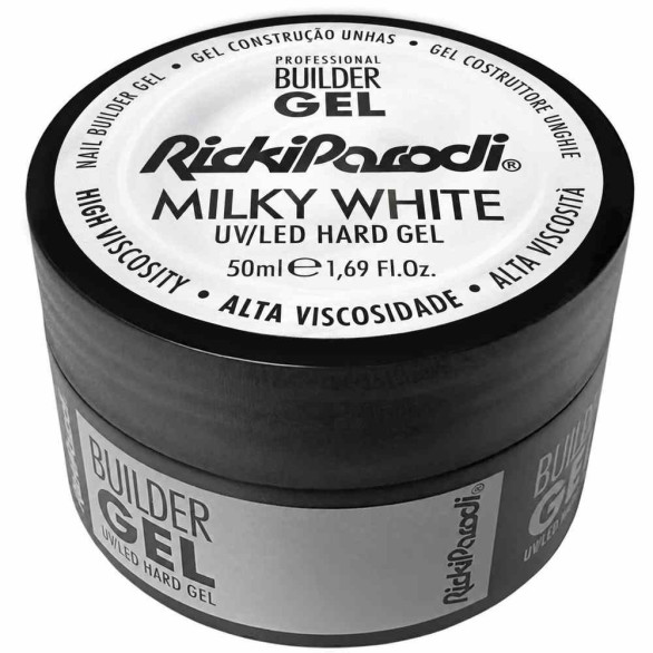 Gel de Construção UV/LED RickiParodi Branco Leitoso 50 ml