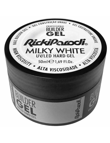 Gel de Construção UV/LED RickiParodi Branco Leitoso 50 ml