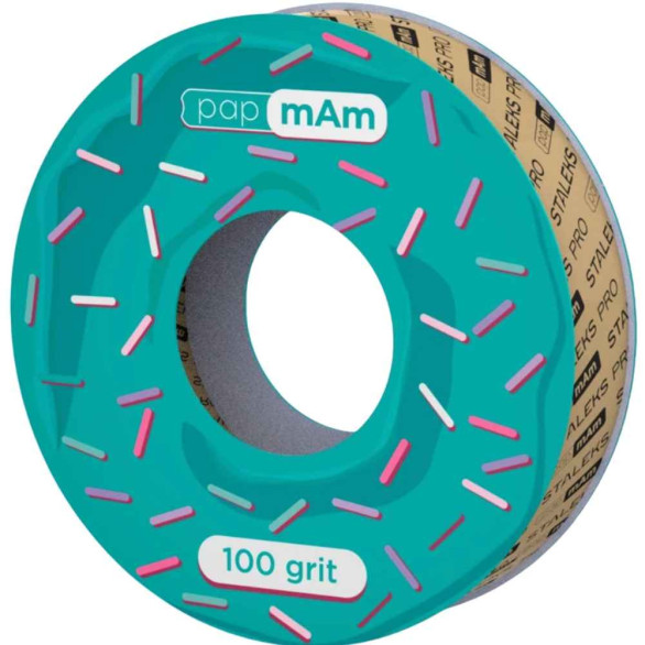 STALEKS EXPERT Donut papmAm Recarga de Lixas para Lima Reta Grão 100 – 7 m