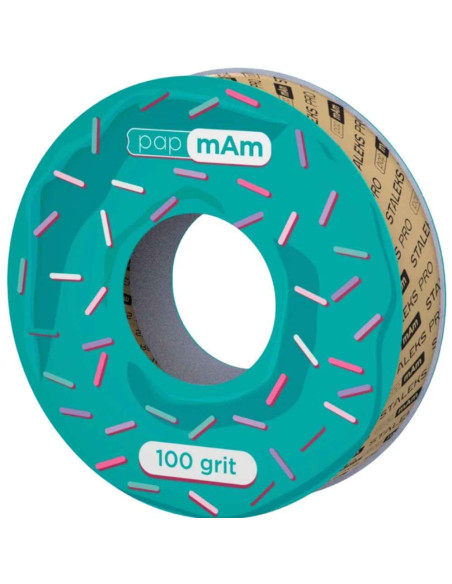 STALEKS EXPERT Donut papmAm Recarga de Lixas para Lima Reta Grão 100 – 7 m