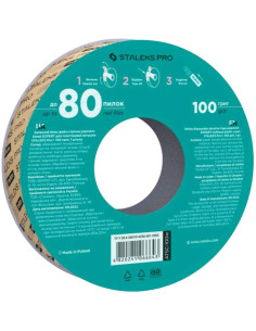 STALEKS EXPERT Donut papmAm Recarga de Lixas para Lima Reta Grão 100 – 7 m 2