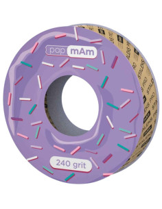STALEKS EXPERT Donut papmAm Recarga de Lixas para Lima Reta Grão 240 – 7 m