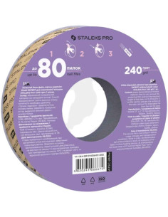 STALEKS EXPERT Donut papmAm Recarga de Lixas para Lima Reta Grão 240 – 7 m 2