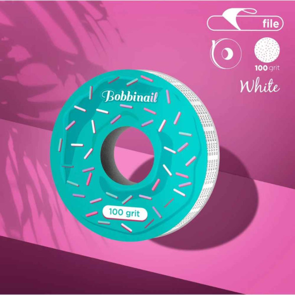 STALEKS EXPERT Donut Recarga de Lixas Adesivas para Lima Reta Grão 100 – 7 m