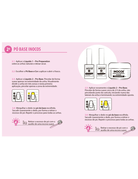 2 - Pro Base 11ml Dipping System Inocos Dipping Powder Inocos