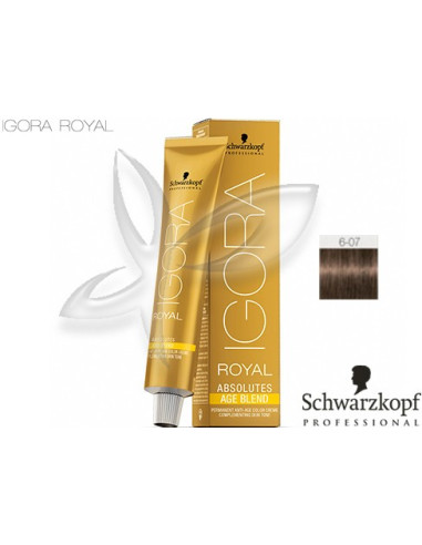 Igora Royal Absolutes 6.07 60ml Age Blend Schwarzkopf Schwarzkopf Professional