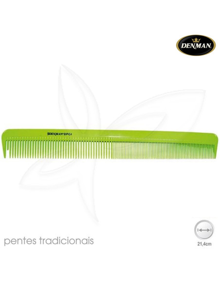 Pente Corte Verde 21.4cm Denman Pentes de Cabelo