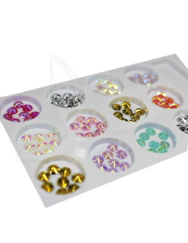 Tachas Coloridas Médias | DESC Acessórios Outlet 