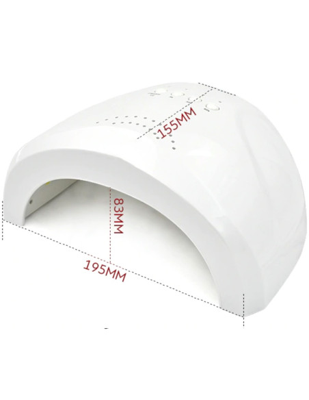 Catalisador LED SUNone 48W/24W Catalisador Unhas