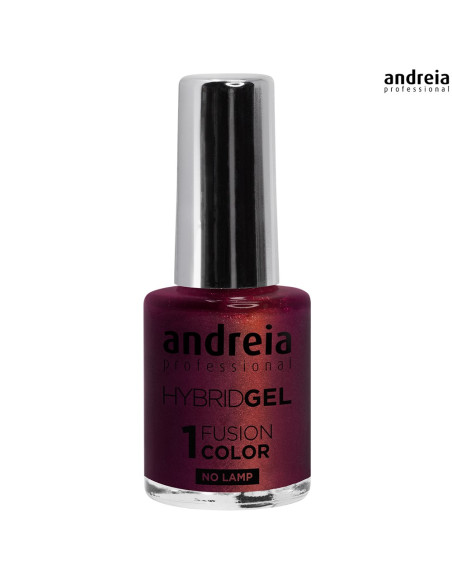 Andreia Hybrid Gel H83 - Fairy Tale Collection Castanho arroxeado metalizado Verniz Andreia Hybrid Gel