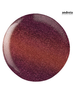 Andreia Hybrid Gel H83 - Fairy Tale Collection Castanho arroxeado metalizado Verniz Andreia Hybrid Gel 2
