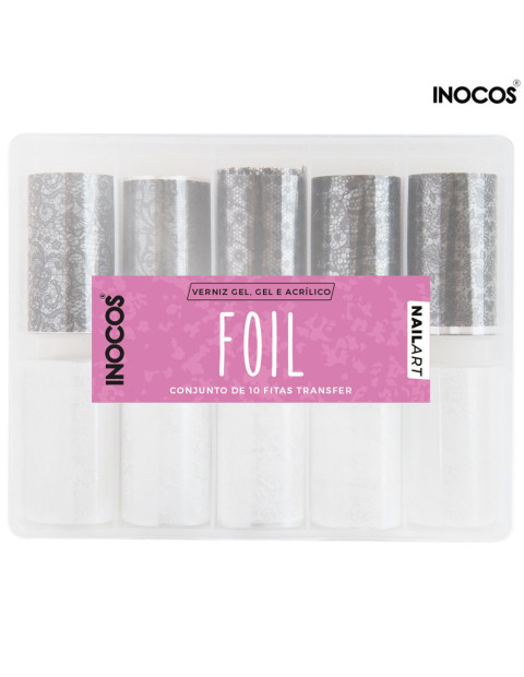 Renda - Nail Art Foil 004 - Inocos | INOCOS Nail Art | Inocos