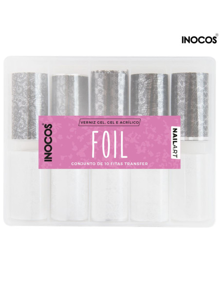 Renda - Nail Art Foil 004 - Inocos INOCOS Nail Art