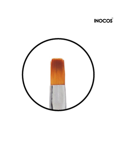 Pincel Builder Gel nº6 - Inocos INOCOS Acessórios