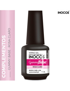 Gummy Base Rosa Claro Verniz Gel 15ml Inocos INOCOS Complementos 2