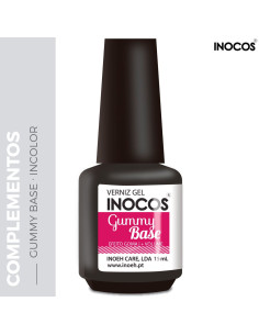 Gummy Base Verniz Gel Transparente 15 ml Inocos INOCOS Complementos 2