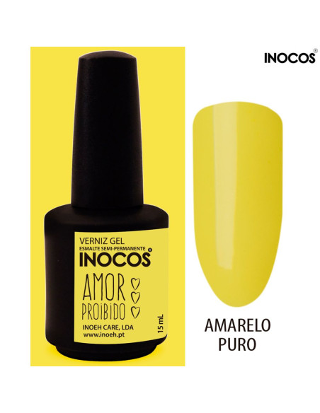 Amor Proibido Verniz Gel 15ml Inocos INOCOS Verniz Gel