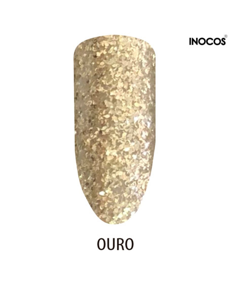 Maria Estrela Ouro Verniz Gel 15ml Inocos INOCOS Verniz Gel