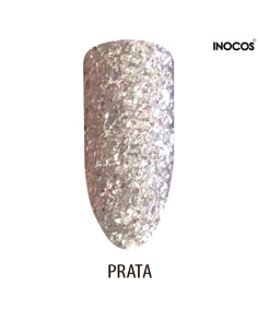 Maria Estrela Prata Verniz Gel 15ml Inocos INOCOS Verniz Gel 2