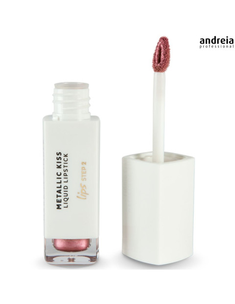 Batom Líquido Pink Perfection 04 - Metallic Kiss - Andreia Makeup | Batom Andreia | Andreia Higicol