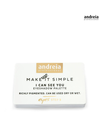 Paleta de Sombras  01 The Nudes - Andreia Makeup Andreia Maquilhagem Olhos